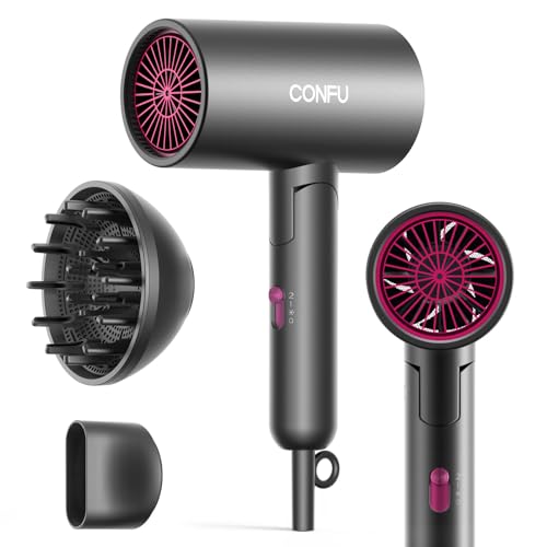 CONFU Diffuser Hair Dryer for Curly Hair…