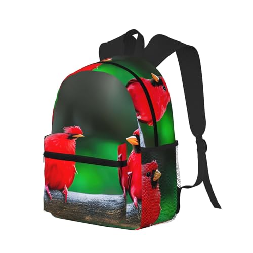 Mochila ligera cómoda de pájaros unisex resistente al agua 2
