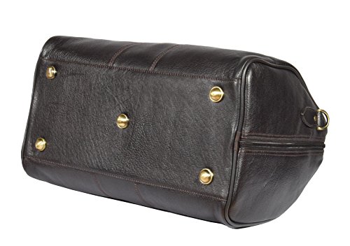 Sac de sport cabine en cuir véritable résistant pour ne plus manquer d'espace A21 - 5