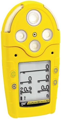 BW Technologies GasAlertMicro 5 Multigas Detector; O2/SO2/LEL/PID, Data Logger, Pump
