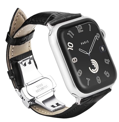 Apple Watch - とも様確認用【バンドのみ】Apple Watch 44mm レザーバンド Apple Watch レザーバンド【44mm/45mm/46mm/49mm, M/Lサイズ