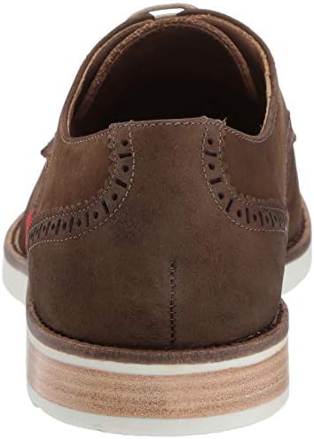 Marc Joseph New York Men's Leather Fulton Street Oxford, Olive Nubuck, 11 D(M) US | Image 2
