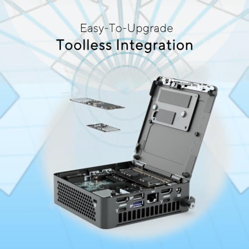 Image of Customized ASUS NUC 13 Pro Slim Mini PC Desktop, Intel Core i5-13420H CPU, 8GB / 16GB / 32GB / 64GB RAM, 256GB / 512GB / 1TB / 2TB SSD, 4K Display, HDMI, Wi-Fi 6, Win11 Pro, MS Office for The Web