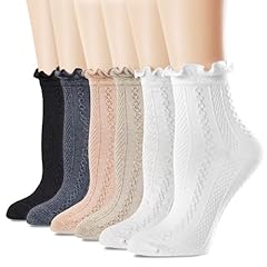 6pairs(black,white,dark Grey,grey,khaki,fawn)