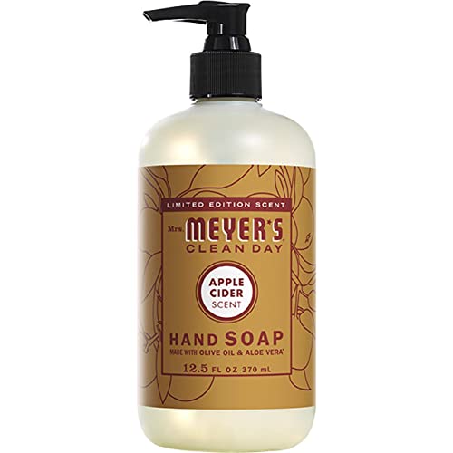 Image of Mrs. MEYER'S CLEAN DAY Hand Soap Variety Pack, 1 Apple Cider, 1 Mum, 2 CT