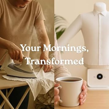 Automatic Shirt Dryer and Ironer, Multi-Size Ironing Manikin, Easy Drying for Shirts and Trousers, Heating Temperature 60-70°C