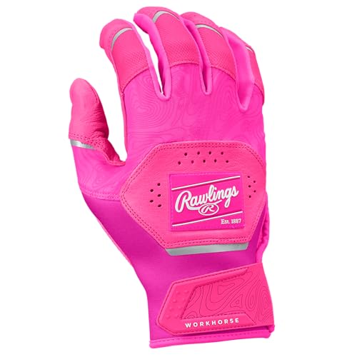 Image of Rawlings | Workhorse Baseball Batting Gloves | Youth Sizes | Multiple Colors
