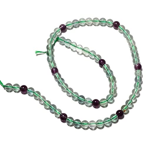 Création de bijoux bien-être avec le fil fluorite verte 6mm LKBEADS