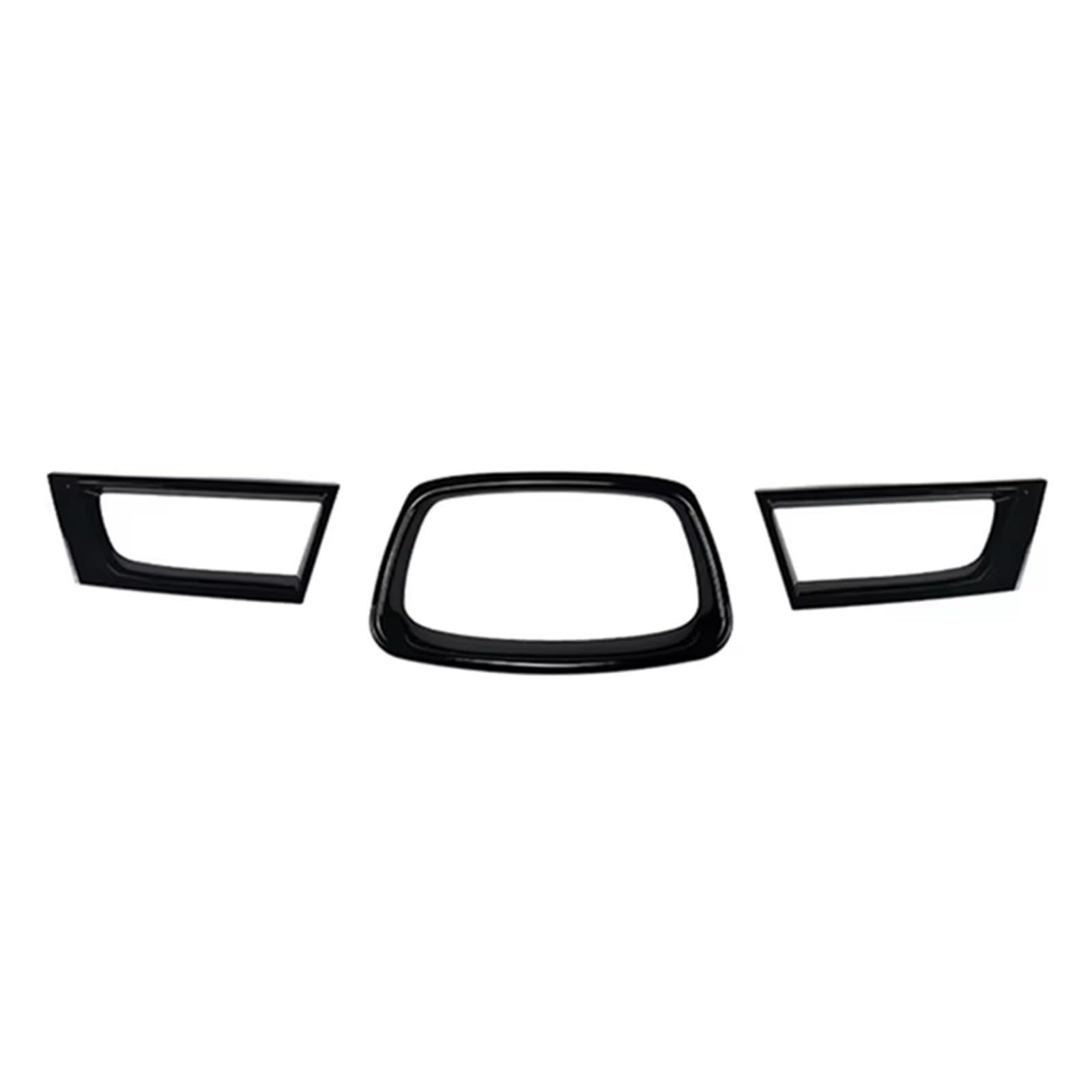 Rejilla frontal negro brillante para parachoques de Subaru Impreza WRX STI 7