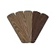 Westinghouse Lighting 7741500 52-Inch Oak/Walnut Replacement Fan Blades, Five-Pack