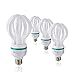 eTopLighting |4pack| 50 Watt Full Spectrum Photography Lighting Photo Studio Light Bulb, 5500K CFL Daylight Balanced