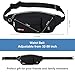 MAXTOP Large Crossbody Fanny Pack Belt Bag for Women Men with MAXTOP Large Crossbody Fanny Packs for Men Women with Headphone Jack and 5-Zipper Pockets