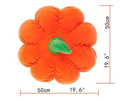 Gracesdawn Plush Soft Pumpkin Plush Pillow Pumpkin Decoration Sofa Pillow Soft Pumpkin Gift. Plush Toy, Children’s Gift Orange (50Cm[19.6] Inch) #TOP1