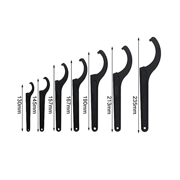 22-72mm Schraubenschl¨¹ssel Werkzeug Einsteller Motorrad Fahrrad D?mpfer Sto?spanner Pre Load Haken C Schraubenschl¨¹ssel Werkzeugsatz Universal Handwerkzeug-China, 45-52 mm – Bild 4