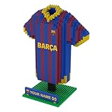 FOCO Offizielles Lizenzprodukt Personalisiertes Fußball-3D-BRXLZ-Schreibtisch-Trikot (FC Barcelona (1228-teilig))