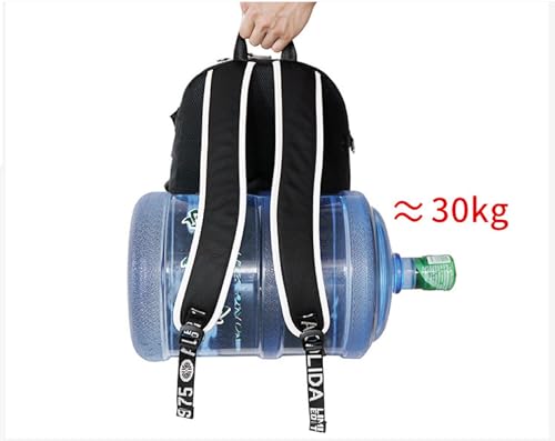 ISaikoy Anime Mashle: Magic and Muscles Backpack Mash Burnedead Bookbag Daypack School Bag Laptop Bag with USB Charging Port (Black 1)4