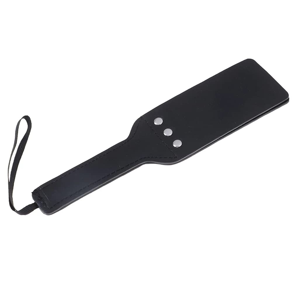 1 paleta de cuero suave negro, accesorio de personaje del juego