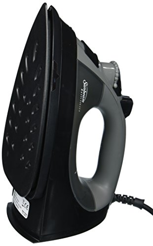 Sunbeam IR4272 Steam Iron, Non-USA Model, Black