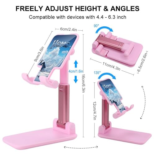 Support de téléphone portable réglable pour stabiliser votre iPhone 15 Pro Max sur table