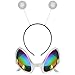 Silver Alien Glasses Martian Headband Set Costume Party Accessory Head Boppers