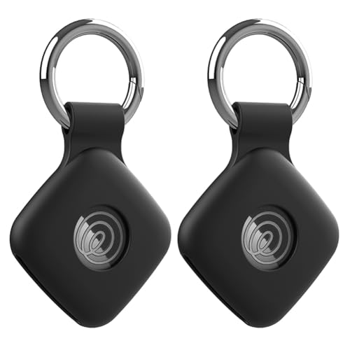 GETBSTOOP 2 Fundas de Silicona para Tile Mate 2024/2022 Tracker, Suave, Flexible, Resistente a los arañazos, Llavero, Funda Protectora de Silicona