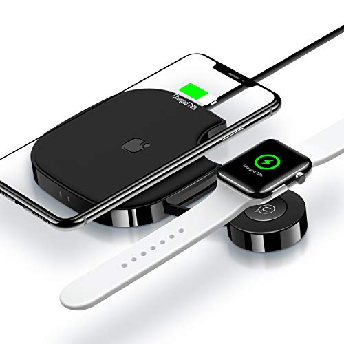 Cargador Inalámbrico iPhone y Apple Watch
