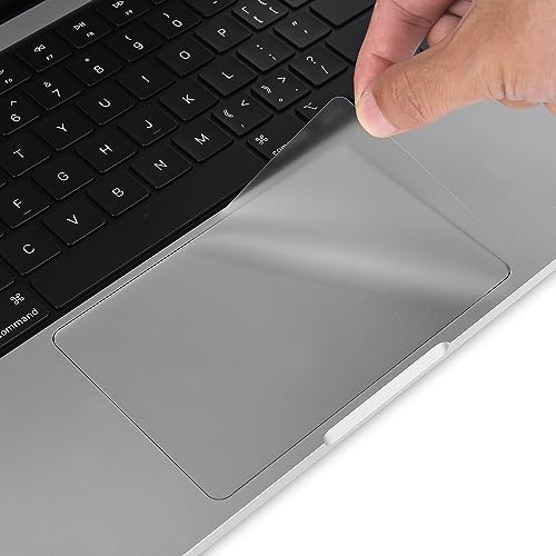 2PCS MacBook Pro 14 Trackpad Protector Cover for 2024 2023 2022 2021 M4 M3 M2 M1 Pro/Max MacBook Pro 14 inch A3401 A3112 A3185 A2442 A2779 A2918 A2992 Clear Anti Scratch Touchpad Skin Accessories