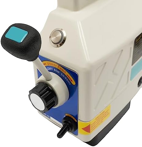 General-Purpose Milling Machine Power Feeder, Heavy-Duty 90W Motor, Multi-Speed Control, Milling Machine Accessories.