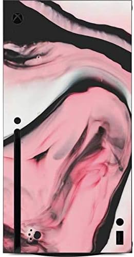Skinit Decal Gaming Skin Compatible with Xbox Series X Console - Pink Marble Ink Design