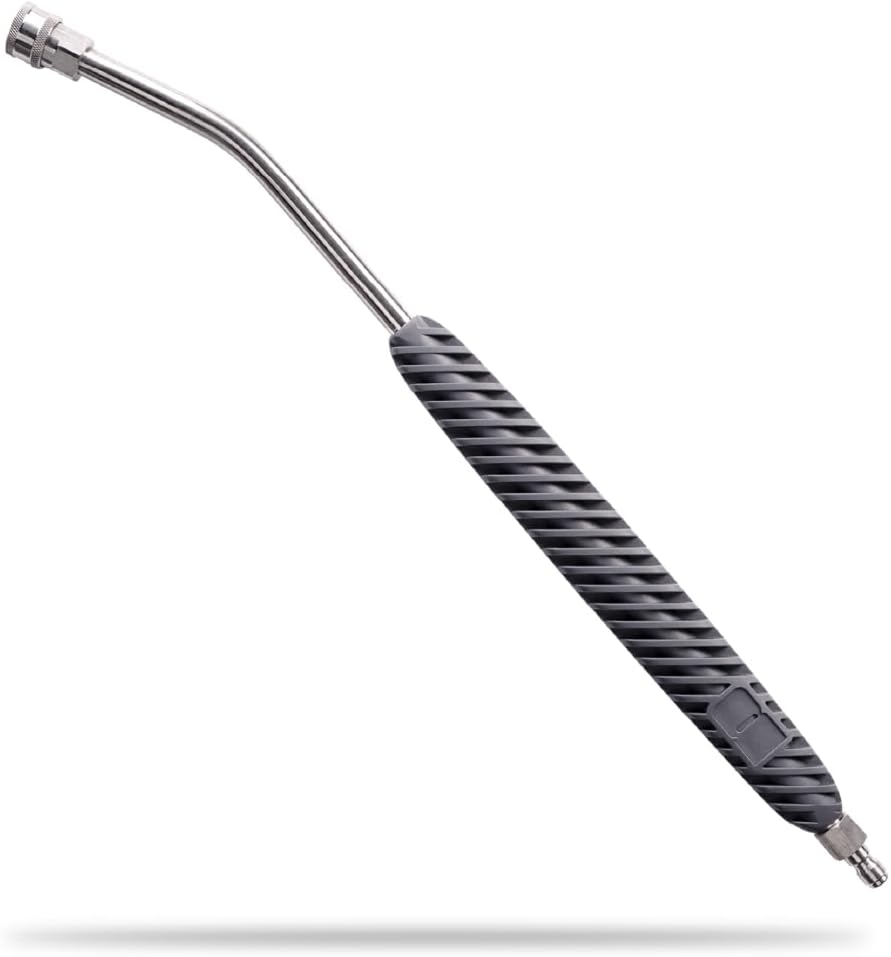 ACTIVE Pressure Washer Lance with 20°, 304 Stainless Power Washer Extension Wand for Car Wash - Electric & Gas Pressure Washer Short Gun Wand Replacement - Pressure Washer Accessories & Attachments