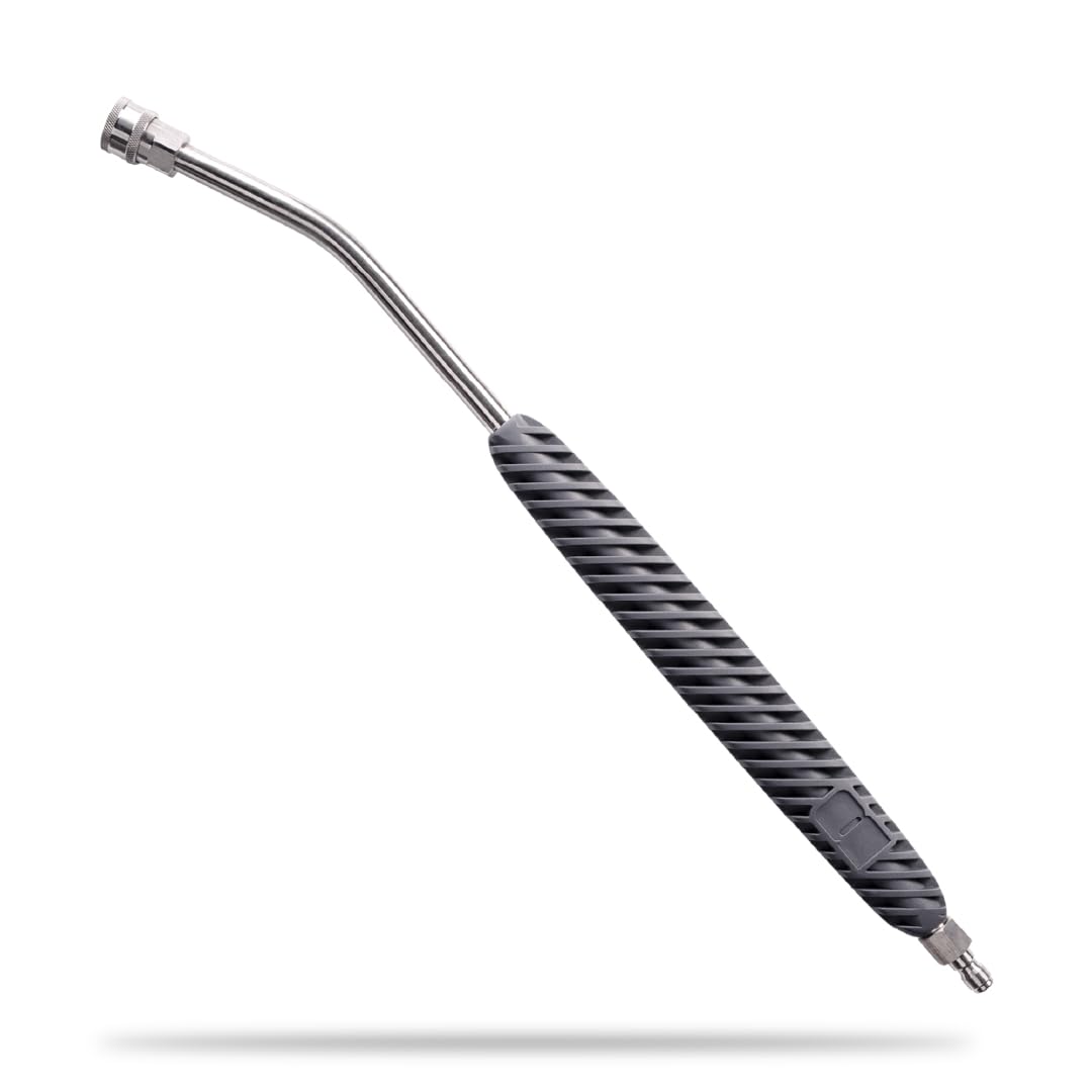 ACTIVE Pressure Washer Lance with 20°, 304 Stainless Power Washer Extension Wand for Car Wash - Electric & Gas Pressure Washer Short Gun Wand Replacement - Pressure Washer Accessories & Attachments