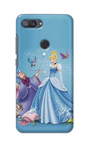 Image of Famous Cartoon Lady Character Hard Back Case Cover for Mi 8 Lite /Mi 8 Youth /Mi 8X Back Cover -(J5) VNS2224