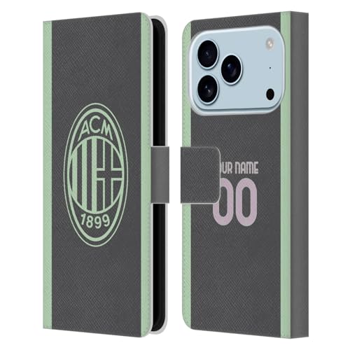 Étui en Cuir AC Milan iPhone 17 Pro Finition Premium Milan
