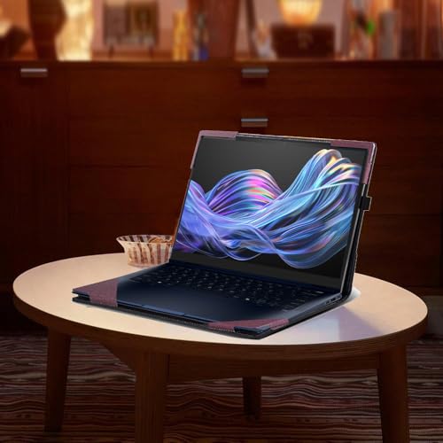 Funda para Laptop HP EliteBook X Flip G1i 14" PU Cuero miniatura 2