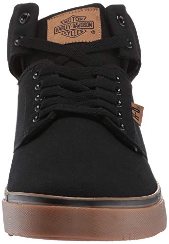 Harley-Davidson Footwear Men's Wrenford Sneaker, Black, 10.5 M Us #TOP1