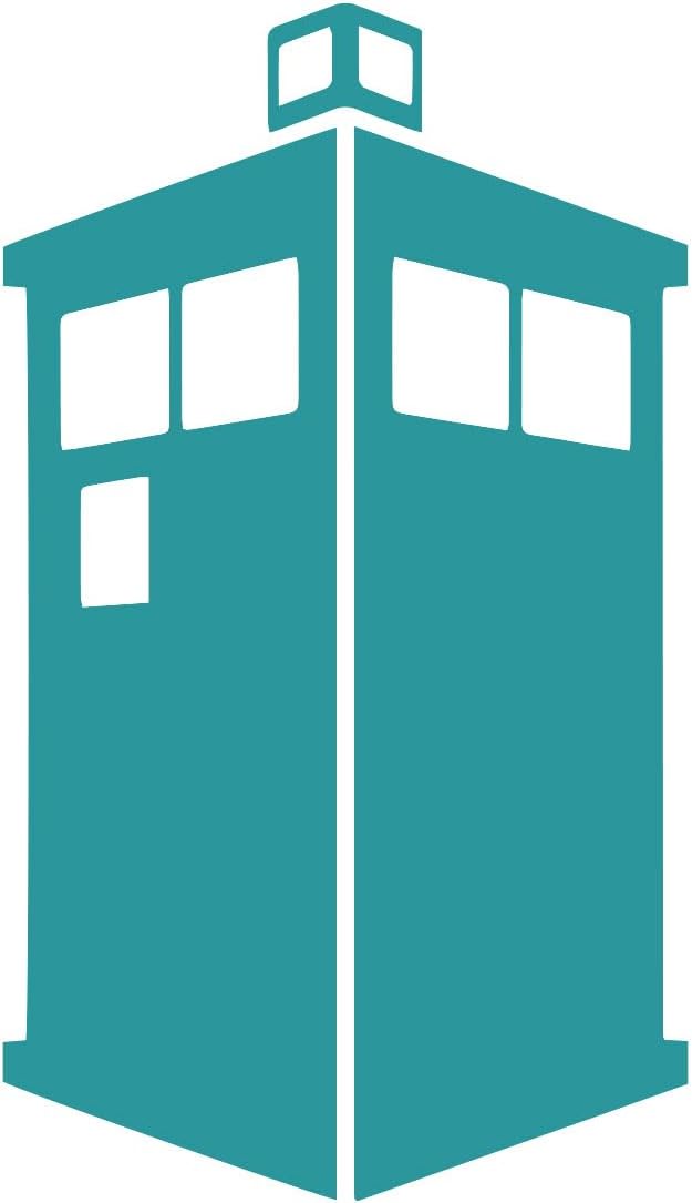 Amazon.com - DW Police Box Sticker Vinyl Decal Notebook Car Window ...