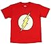 DC Comics The Flash Big Boys Glow Tee (Small, Red)