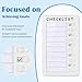 SENWHAL Dry Erase Chore Chart, Standable Whiteboard Checklist Board, Chore Chart for Kids Routine Chart with a Pen (Standable)