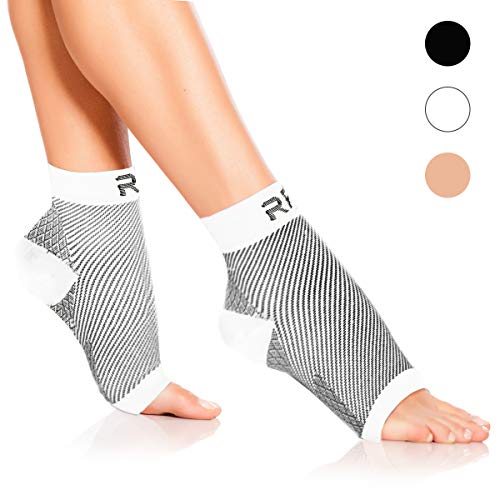 Plantar Fasciitis Foot Compression Sleeves for Injury Rehab & Joint Pain. Best Ankle