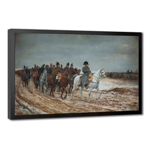 Impression toile Napoléon Meissonier pour habiller un mur vide de bureau