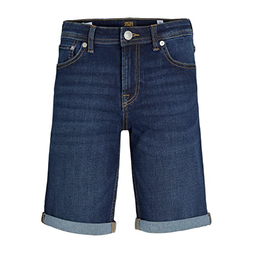 Pantalones cortos vaqueros regular fit junior de mezclilla azul transpirable para jóvenes
