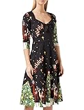 Mangas 3/4 planas Joe Browns Christmas Day Dress Vestido de Fiesta Informal, Negro, 34 para Mujer