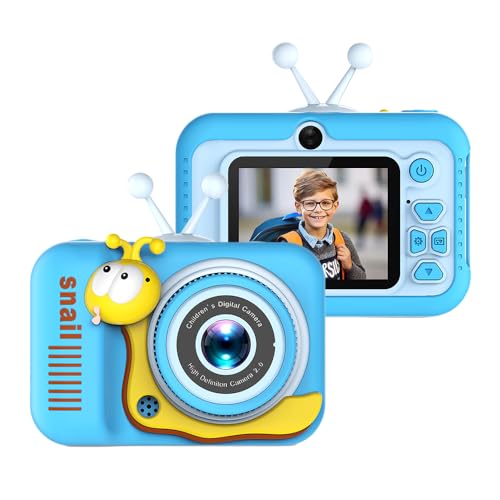 Idée cadeau filles et garçons appareil photo numérique bleu Karlak