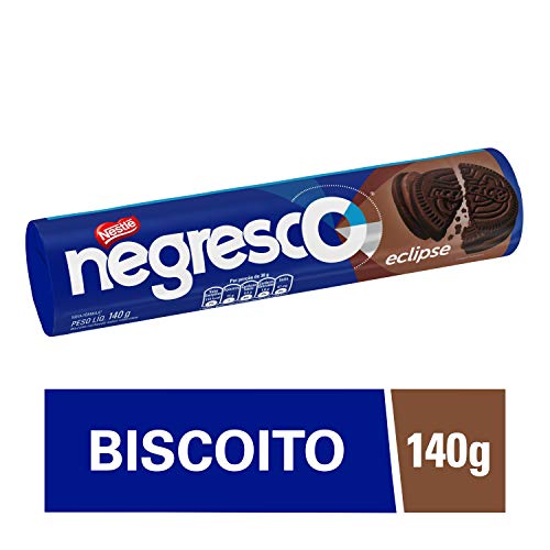 Biscoito Recheado, Eclipse, Negresco, 140g