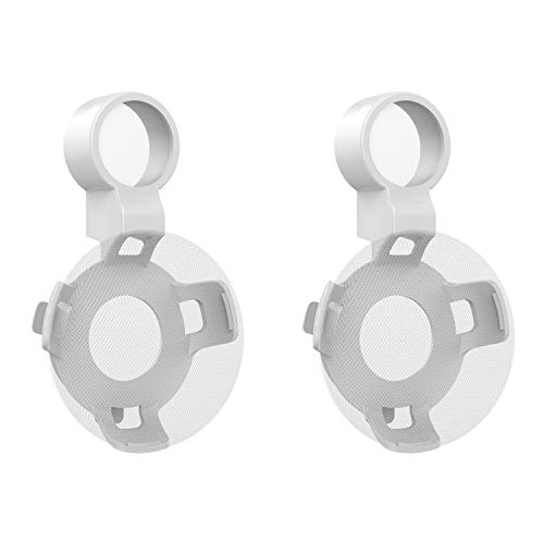 LykusSource Wandhalterung für Google Home Mini, keine Schraube zur Installation, verwenden Sie Original-Netzteil zur Montage (2er Pack)