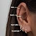 Gokeey 5 Pairs Small Gold Hoop Earrings for Women Men Dainty Mini Small Gold Huggie Hoops Earrings Stacks for Women Men Hypoallergenic Cute Tiny Cartilage Helix Hoop Earring Set for Multiple Piercing Jewelry Gift