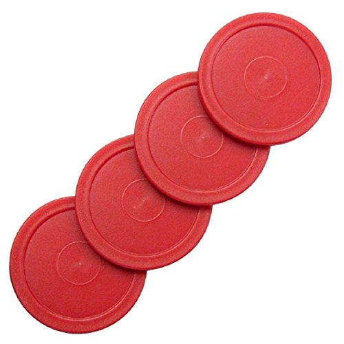 Billiard Evolution 4 Red Round Air Hockey Pucks