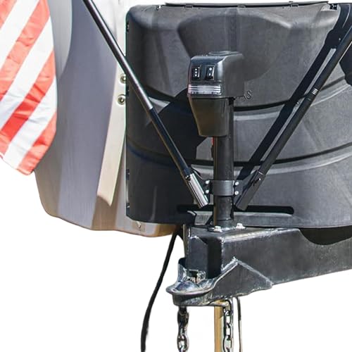Support mât drapeau double pour remorque évitant la rouille et les vibrations en camping - 3