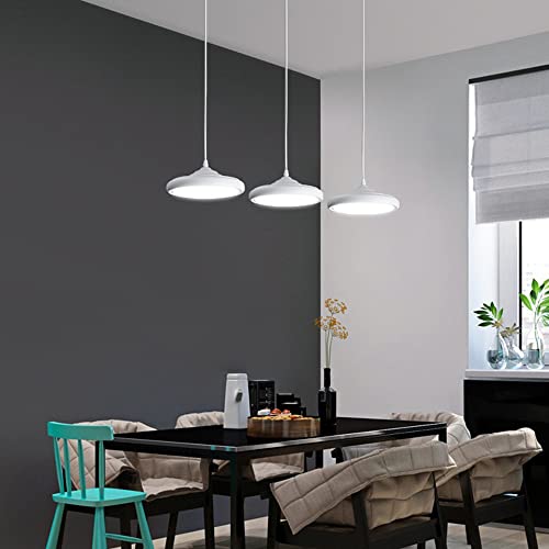 Lustre LED suspendu chic en acrylique et métal fin pour salle à manger contemporaine