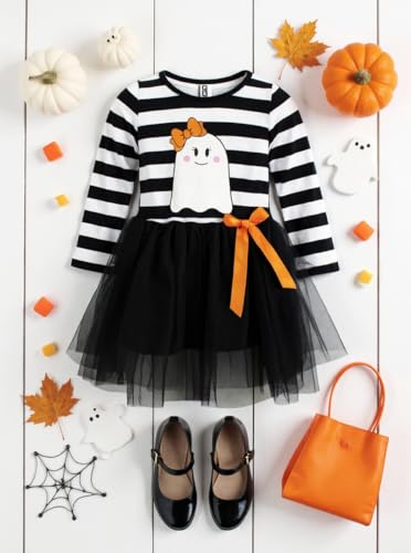 Image of Girls Long Sleeve Tulle Tutu Dresses for Kid and Toddler